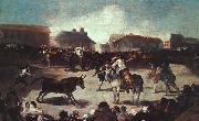 Francisco de Goya Village Bullfight oil on canvas